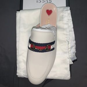 Gucci princetown mule with heart, women’s size 36